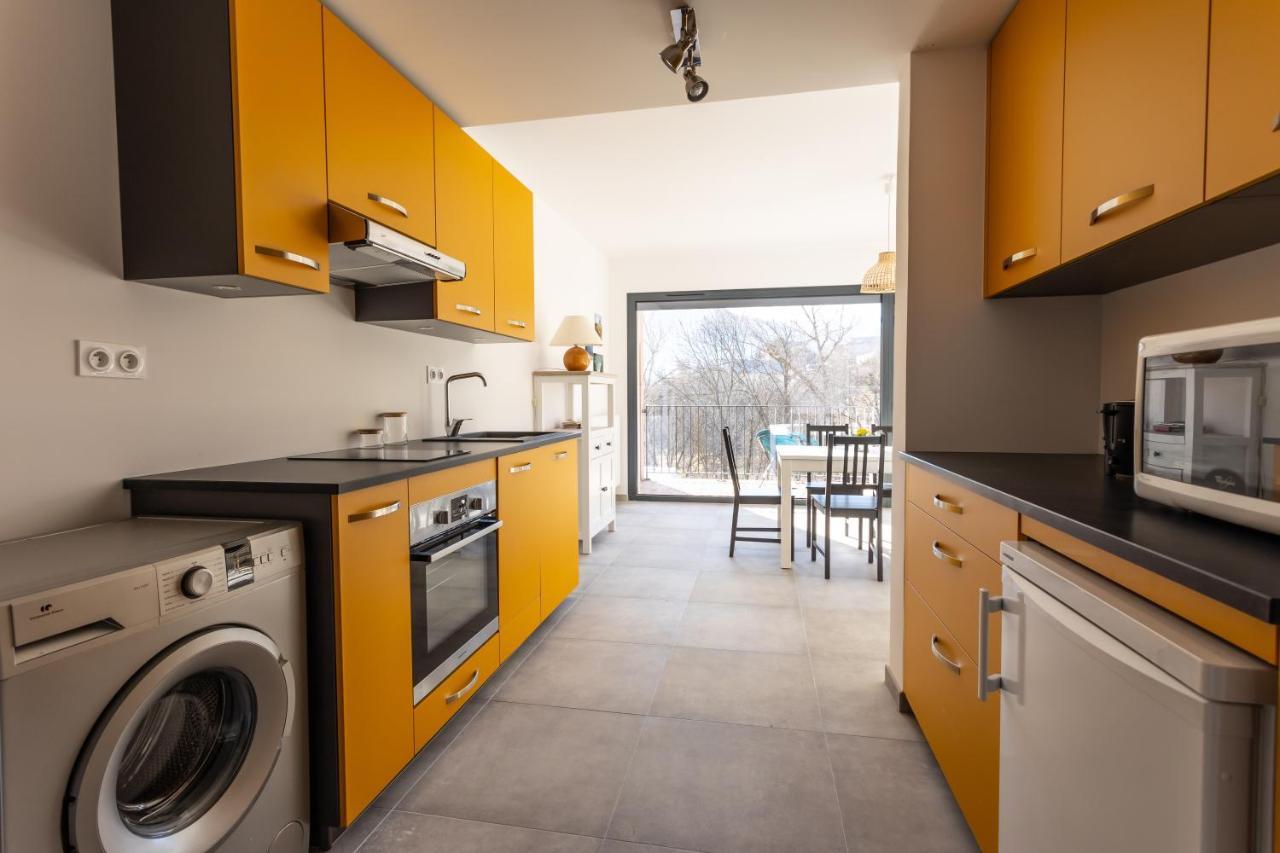 Apartamento Au Calme Des Sommets - Vue Montagne Embrun Exterior foto
